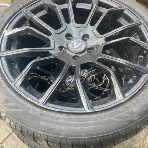 20” Wolf Race Eurosport alloy wheels with almost new tyres