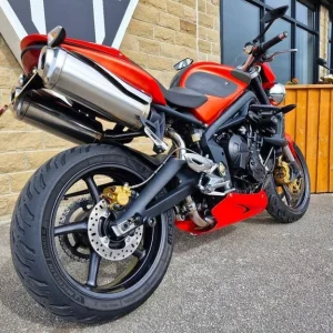 2009 Triumph Street Triple R 675 - Matt orange, great condition - Image 2