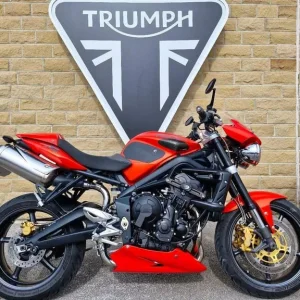 2009 Triumph Street Triple R 675 - Matt orange, great condition