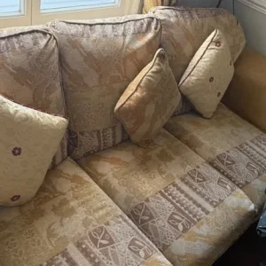 3 Oriental Sofas – 2 x 3-seater, 1 x single - Image 6