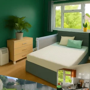 Furnished double room in Uppingham
