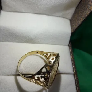 1918 full sovereign ring - Image 4