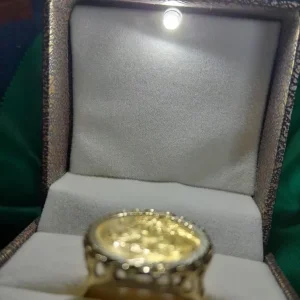 1918 full sovereign ring