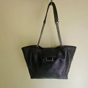 Zara handbag black chain handle