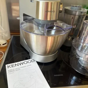 Kenwood KM240 mixer with accessories
