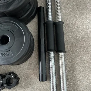 Dumbbell Set 30kg with clamps - Image 4