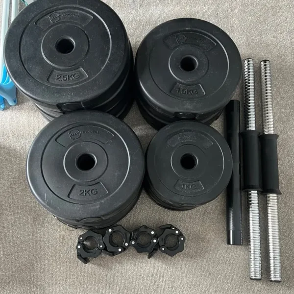 Dumbbell Set 30kg with clamps