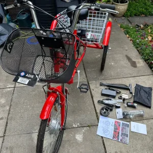 Scout Electric Tricycle, Folding, 6 Gear, 250W, 12.8Ah Battery