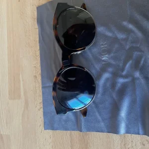 Christian Dior tortoiseshell silver rim sunglasses