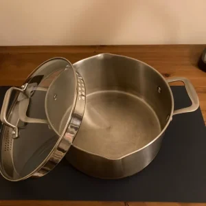 Cooking Pot with Lid, Stainless Steel - Image 4