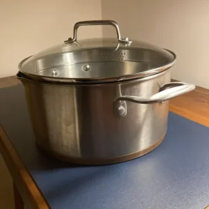 Cooking Pot with Lid, Stainless Steel