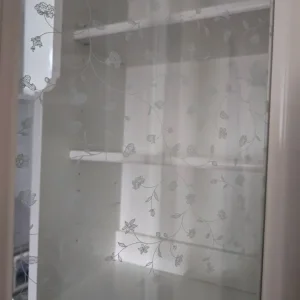 White 'Waterfall' Tall Narrow Storage Unit - Image 4
