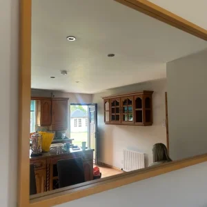 Mirror - Oversized Rectangular Light Oak - Image 7