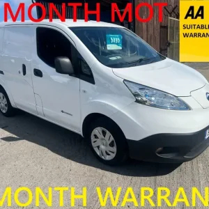 2019 Nissan e-NV200 40kWh Acenta Van – 80kW, Auto, Fully Loaded