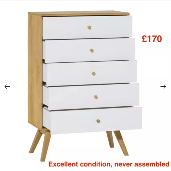 VOX Chest of Drawers, Unassembled