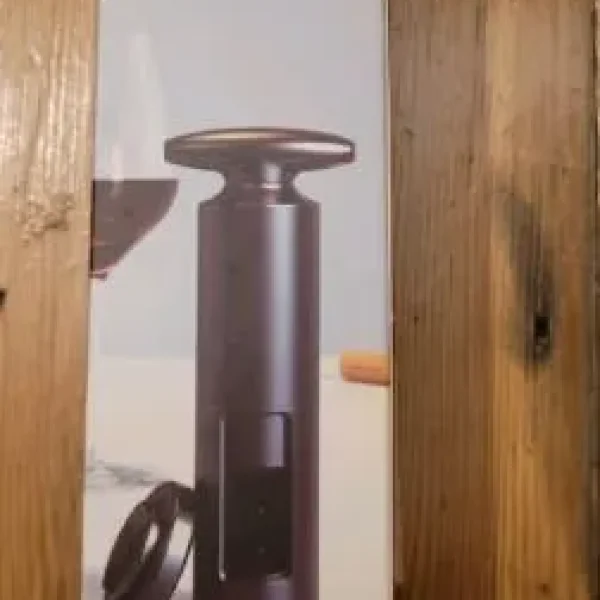 Self-Pull Corkscrew, Wine Bottle Opener with Foil Cutter