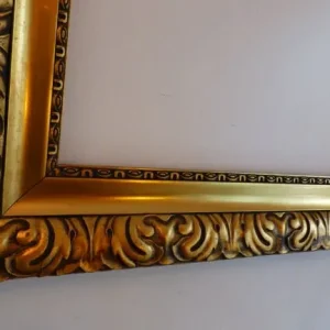 Extra Large Gold Gilt Embossed Picture Frame 118cm x 87cm - Image 2