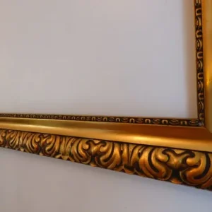 Extra Large Gold Gilt Embossed Picture Frame 118cm x 87cm - Image 4