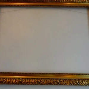 Extra Large Gold Gilt Embossed Picture Frame 118cm x 87cm - Image 6