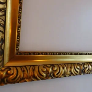 Extra Large Gold Gilt Embossed Picture Frame 118cm x 87cm - Image 7