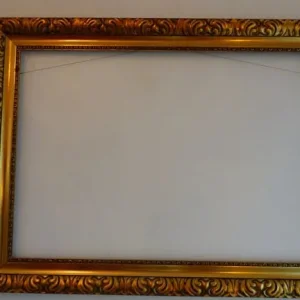 Extra Large Gold Gilt Embossed Picture Frame 118cm x 87cm