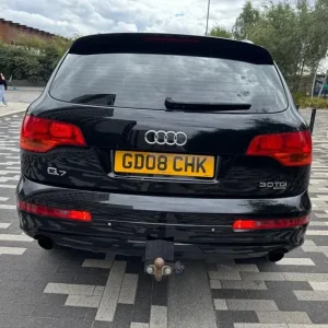 2008 AUDI Q7 3.0 TDI QUATTRO S LINE TIPTRONIC AUTO DIESEL 7 SEATER 5dr BLACK - Image 4