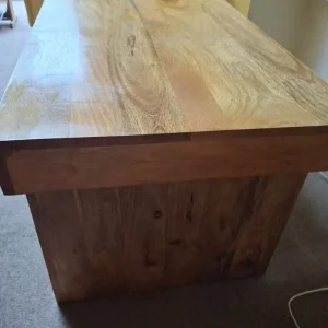 Solid mango wood TV console or coffee table - Image 3