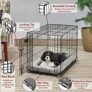 Almost New Dog Crate and Pet Bed - Image 3