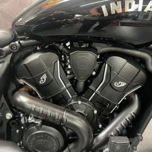 Indian Scout Bobber 60 2025 Matt Black 1000cc - Image 3