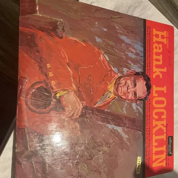 HANK LOCKLIN The Great Hank Locklin 1965 UK Vinyl LP