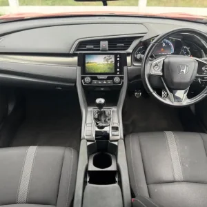 2018 Honda Civic 1.0 VTEC Turbo SR Euro 6 5-door Hatchback Petrol Manual - Image 2