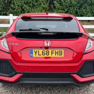 2018 Honda Civic 1.0 VTEC Turbo SR Euro 6 5-door Hatchback Petrol Manual - Image 3