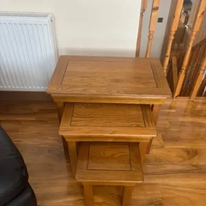Tv stand with two side tables - Image 2