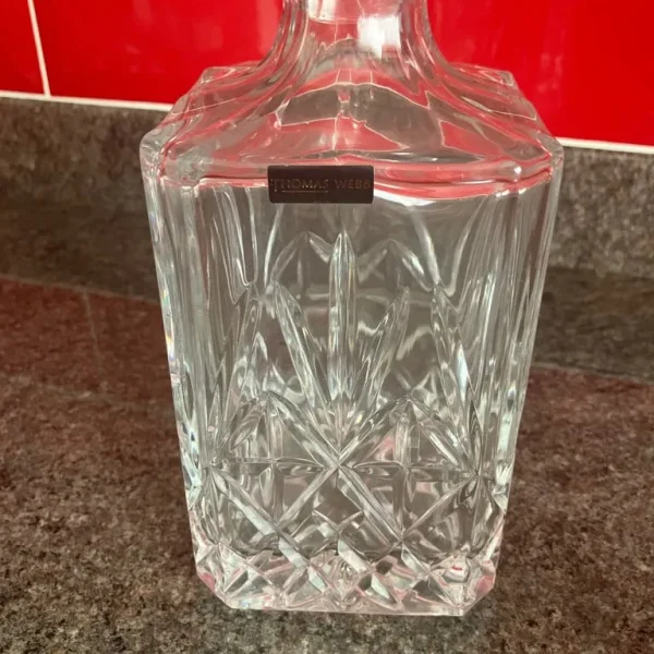 Thomas Webb Crystal Decanter