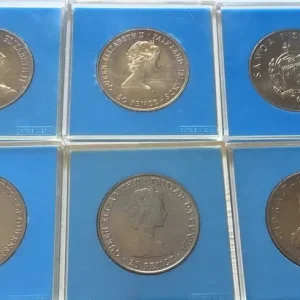 Charles and Diana Marriage Commemorative Coins, 29th July 1981 - Image 5