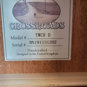 Acoustic Guitar – Mahogany Whiskey Burst, Never Played - Image 6