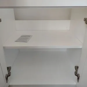 Traditional White Bathroom Vanity 620mm - Image 5