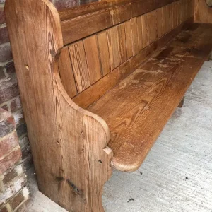 Victorian church pew - Image 2