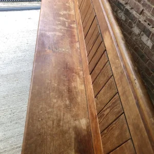 Victorian church pew - Image 4