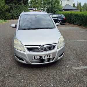 Vauxhall Zafira MPV 2008 manual 5-door