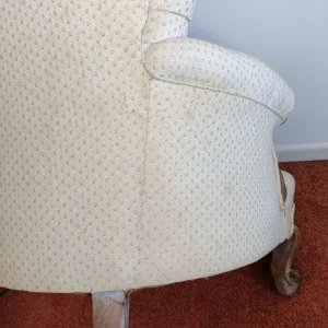 Victorian style arm chair - Image 6