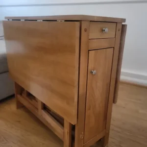 Foldable dining table with 4 chairs - Image 2