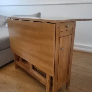 Foldable dining table with 4 chairs - Image 3