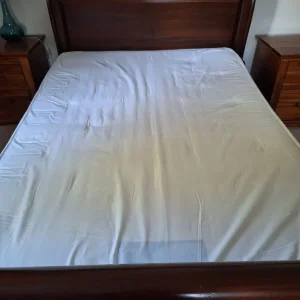 Mahogany Double Sleigh Bed