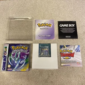 Pokemon Crystal Version Nintendo Gameboy Color UK PAL GENUINE BOXED