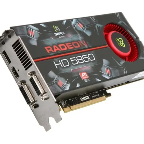 Old XFX Radeon HD 5850 1GB graphics card