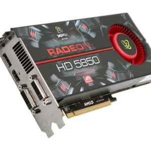 Old XFX Radeon HD 5850 1GB graphics card