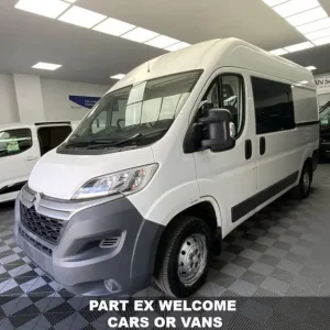 2018 Citroen Relay 35 L2H2 Enterprise BlueHDI Dog Van with 6 Dog Crates and Air Con - Image 2