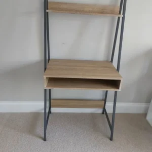 Rattan end of bed bench and home office desk - Image 2