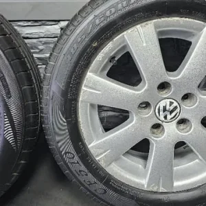 VW Polo Fox 14-inch alloy wheels and tyres - Image 4